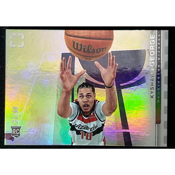 Kyshawn George 2024-25 Panini Photogenic /99 Sliver RC Wizards - Picture 1 of 2